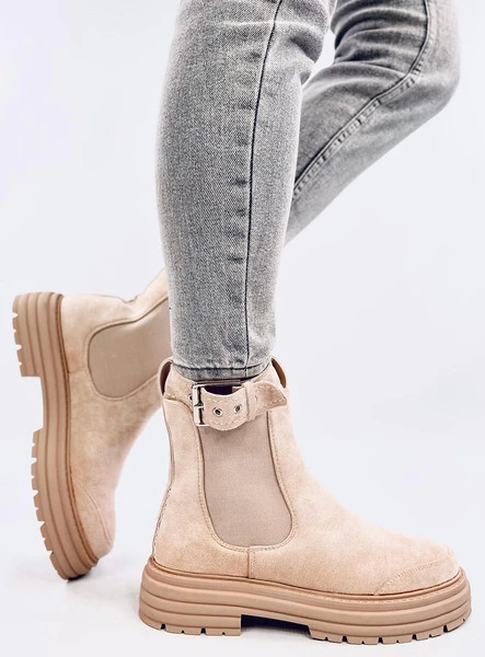 Sztyblety damskie CARLS BEIGE 