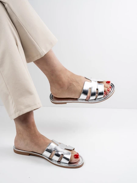 Klapki MILANO SILVER 