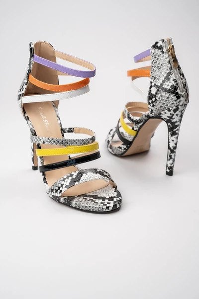 Sandały Kira BLACK AND WHITE