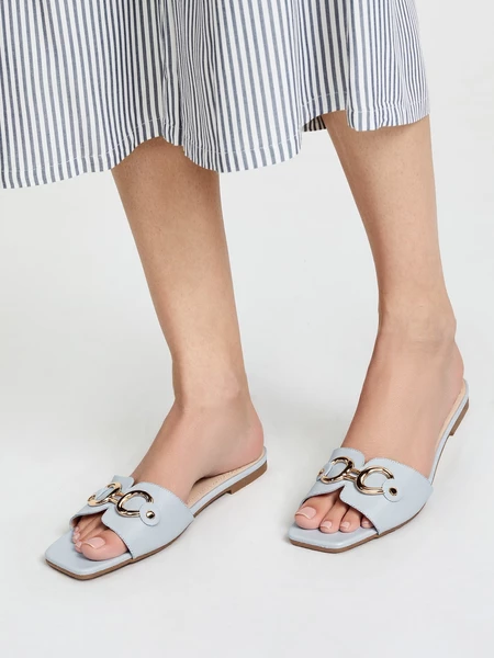 Damskie Klapki SERA BLUE