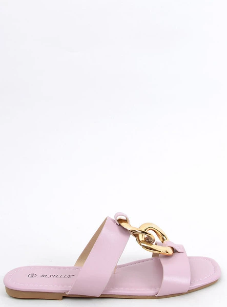 Klapki z łańcuchem SAUD PURPLE