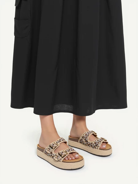 Damskie Sandały LEOPARD