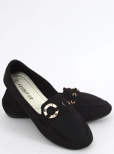 Mokasyny damskie ARUN BLACK