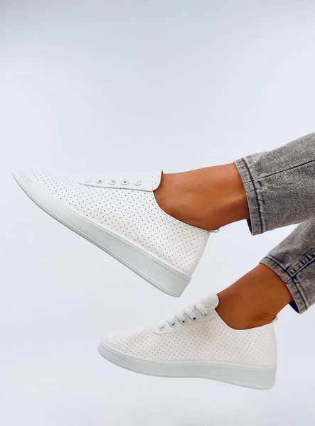 Tenisówki ażurowe HODGES WHITE