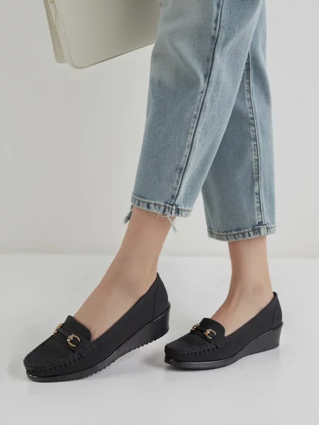 Damskie Mokasyny MIRENA BLACK