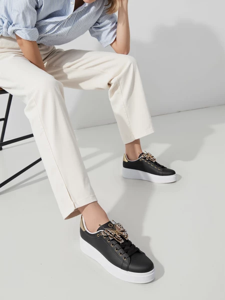 Damskie Sneakersy BUTTERFLY LUX – Black