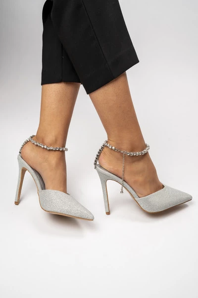 Damskie Szpilki KAYLA SILVER