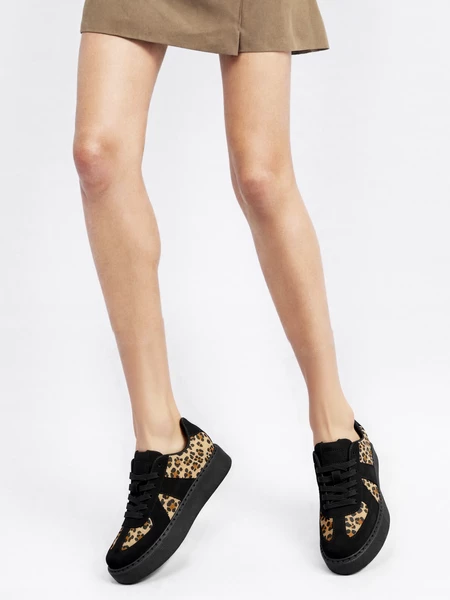 Damskie Sneakersy FIERCE BLACK