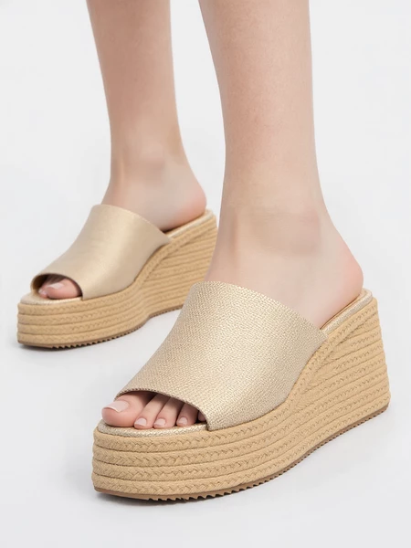 Damskie Klapki ELLE GOLD