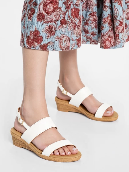 Damskie Sandały RAVEN WHITE