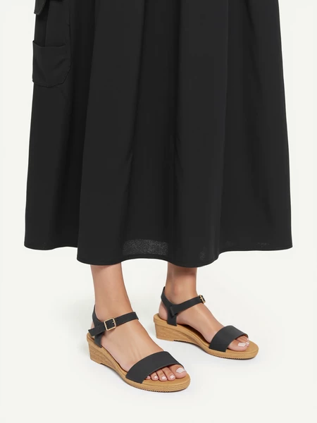 Damskie Sandały AURA BLACK