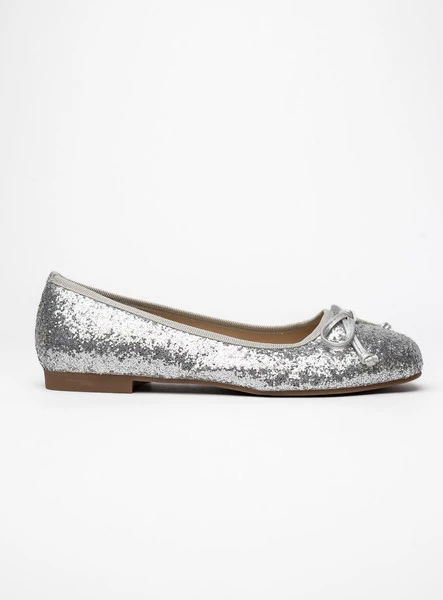 Damskie Baleriny ELVINA – SILVER