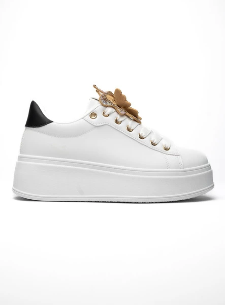 Damskie Sneakersy BUTTERFLY LUX – White/Black