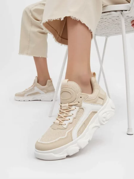 Sneakersy H&D BEIGE
