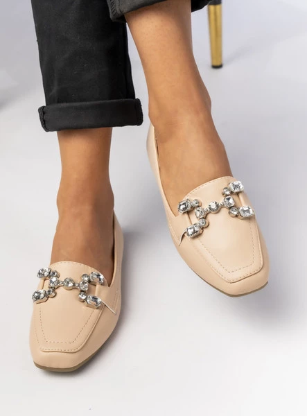 DAMSKIE MOKASYNY ELEA BEIGE