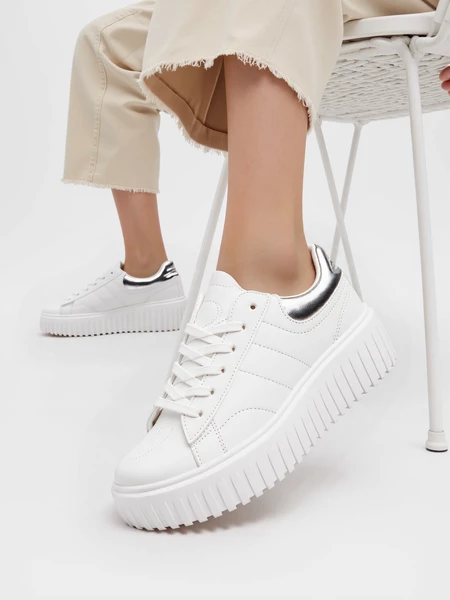 Damskie Sneakersy HERA SILVER