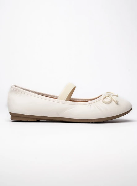 Damskie Baleriny VARENA – White