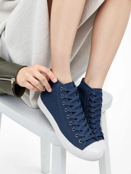 Damskie Trampki LIVIO NAVY