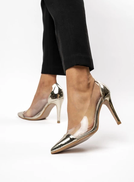 Damskie Szpilki ARIANA GOLD – Efektowny Blask i Zmysłowa Elegancja