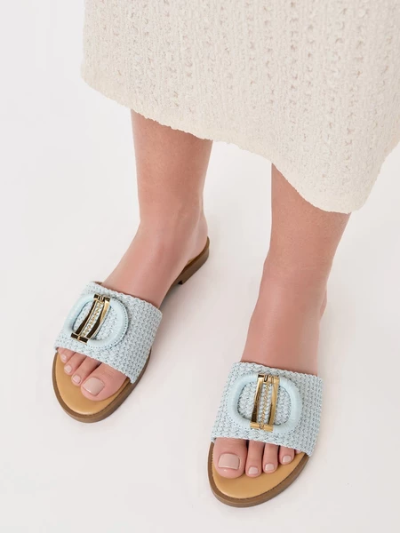 Klapki Błękitne Inspiracje Niebieski