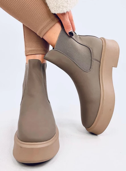 Sztyblety na grubej podeszwie LAOS GREEN