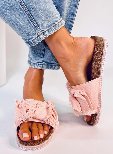 Klapki damskie FEARY PINK