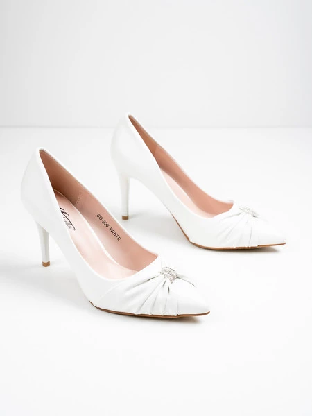 Modne Szpilki damskie - Vespera White