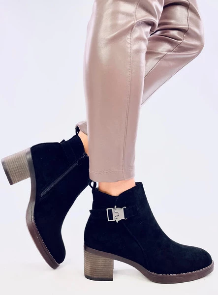 Botki klasyczne na obcasie MARSHA BLACK