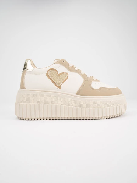 Damskie Sneakersy HEART KHAKI