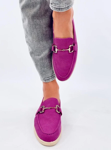 Mokasyny damskie MILVA FUKSJA