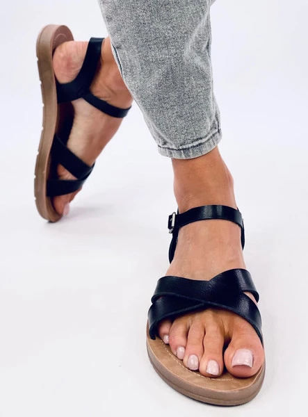 Sandałki damskie NEVADA BLACK