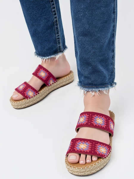 Klapki VIVA w kolorze FUCHSIA