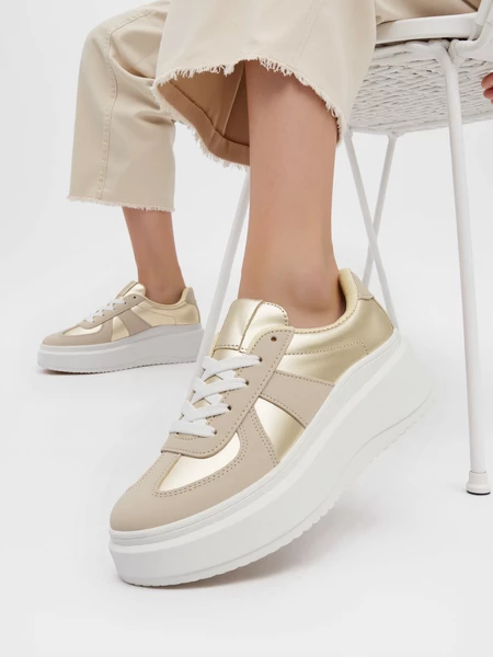 Damskie Sneakersy GOLD