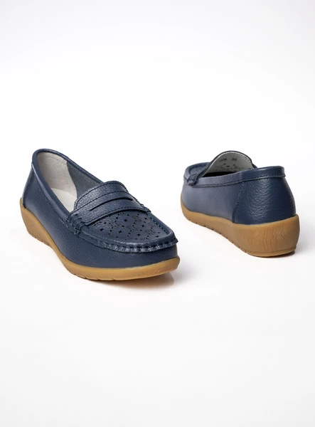 Damskie Mokasyny SIENA DARK BLUE