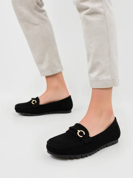 Mokasyny Elegante Nero