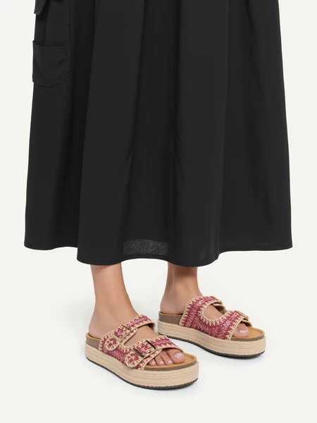 Trampki damskie eleganckie w kolorze Pink