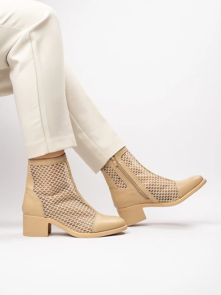 Botki Mirena Beige