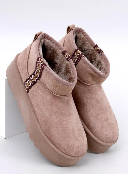 Śniegowce krótkie na platformie WEYAN KHAKI II GATUNEK