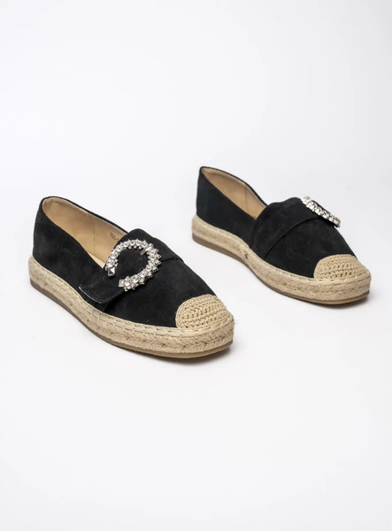 Damskie Espadryle LUNARA BLACK – Stylowe Buty na Lato