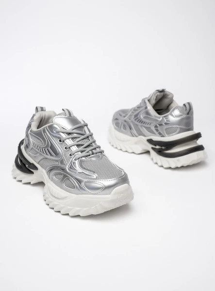 Damskie Sneakersy ZERON SILVER