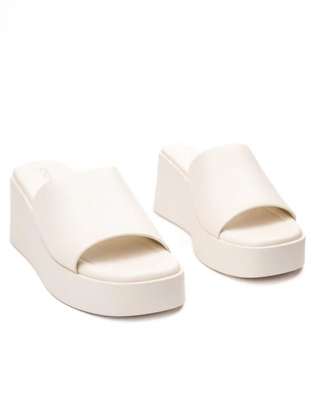 Klapki Luksusowe Minimal Offwhite