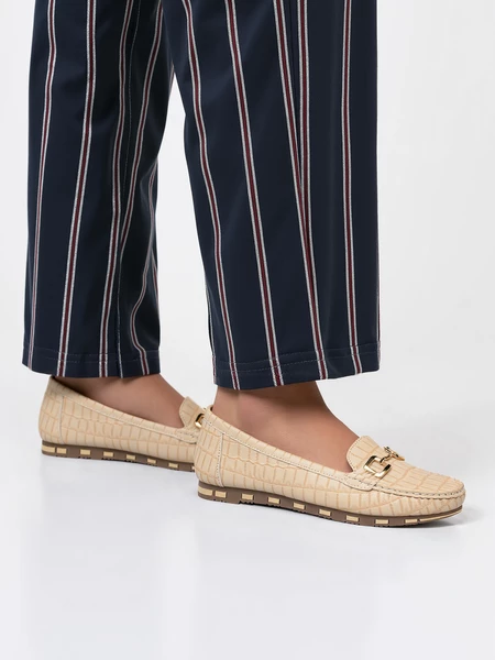 Damskie Mokasyny NICOL BEIGE