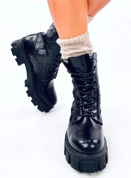 Workery sznurowane ALFRE BLACK