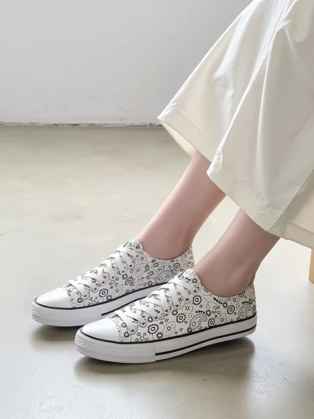 Damskie Trampki BANDANA WHITE 