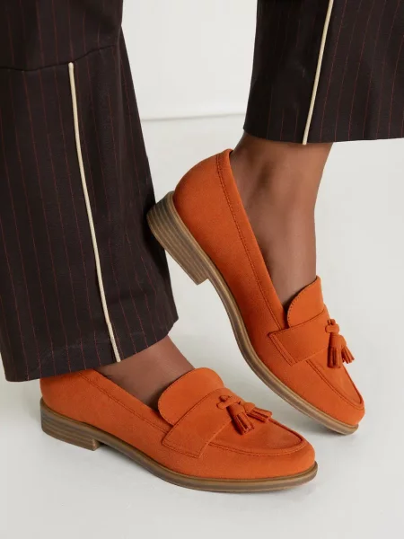Damskie Mokasyny FINDLAY ORANGE