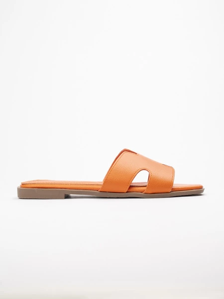 Damskie Klapki Orange