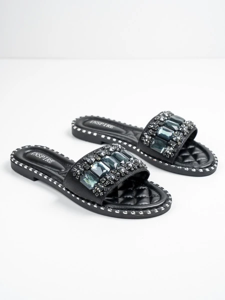 Modne klapki damskie Sparky w kolorze Black