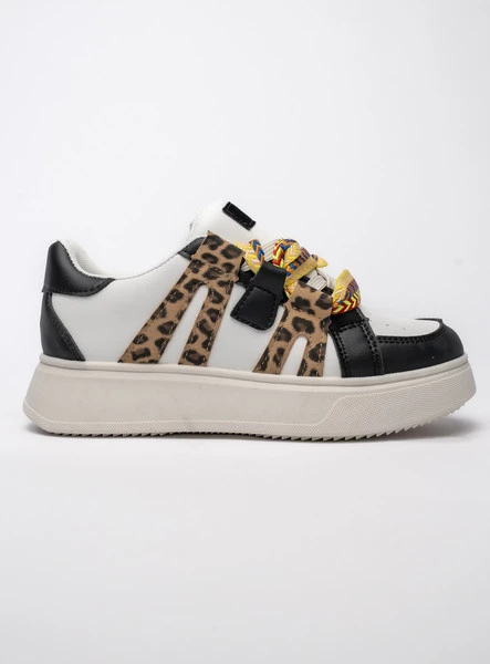 Damskie Sneakersy WEAVEX WH/BLACK 