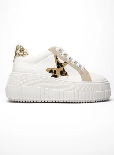 Damskie Sneakersy NOVAX – Beige 