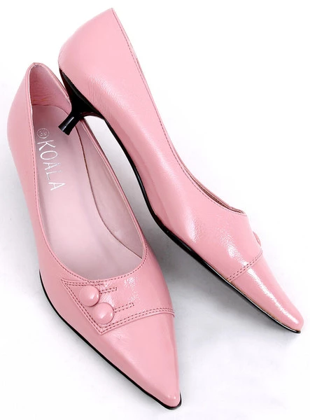 Czółenka na obcasie PM2-12 Pink